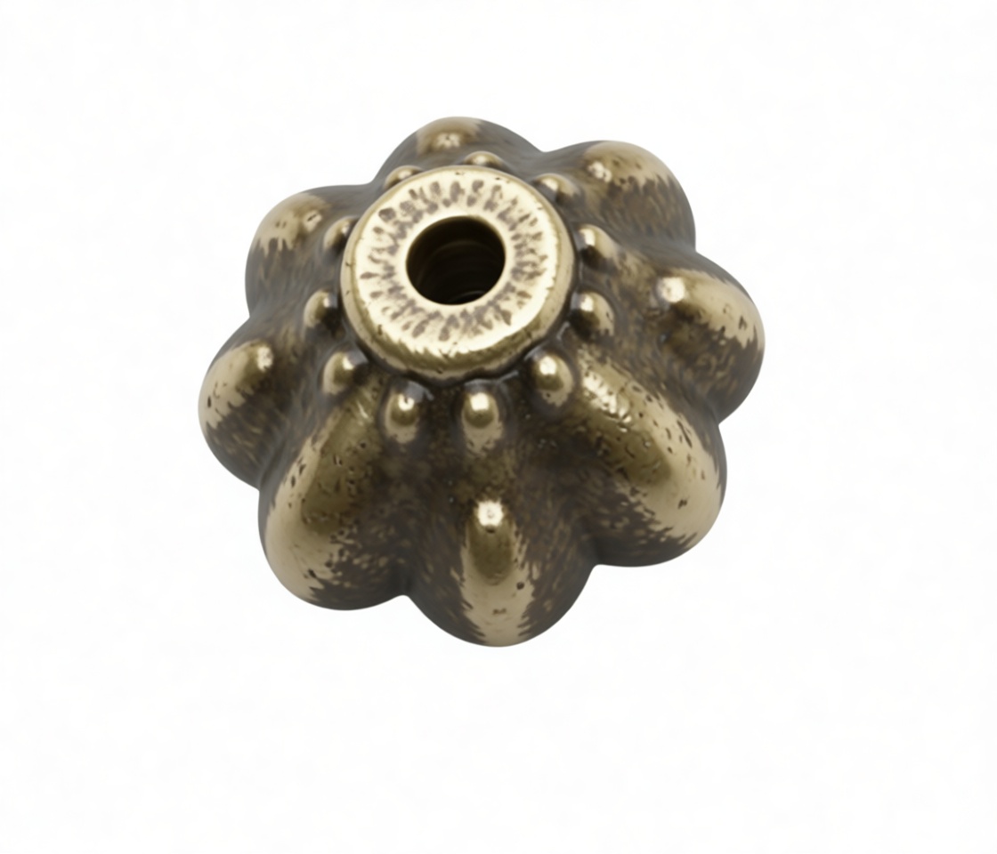 Fluted Metal Knob free 3D printable STL