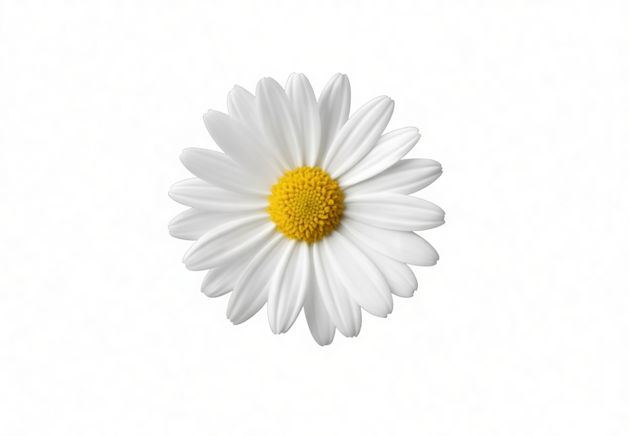 Oxeye Daisy Flower free 3D printable STL