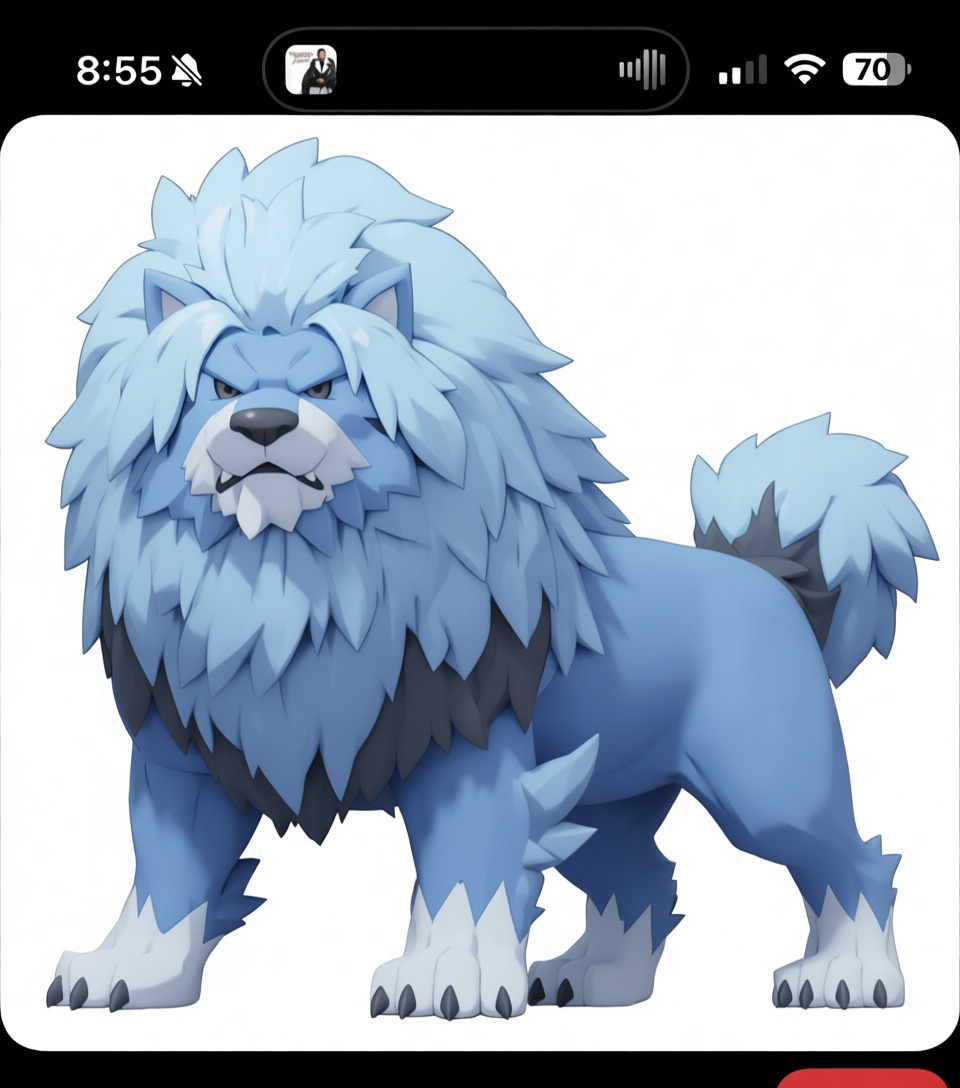 Arcanine Pokémon Figurine free 3D printable STL