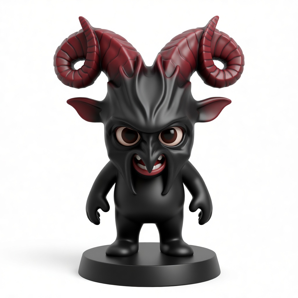 Krampus Figurine free 3D printable STL