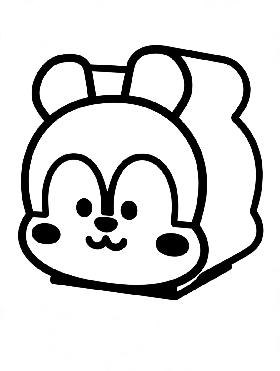 Cartoon Squirrel Figurine free 3D printable STL