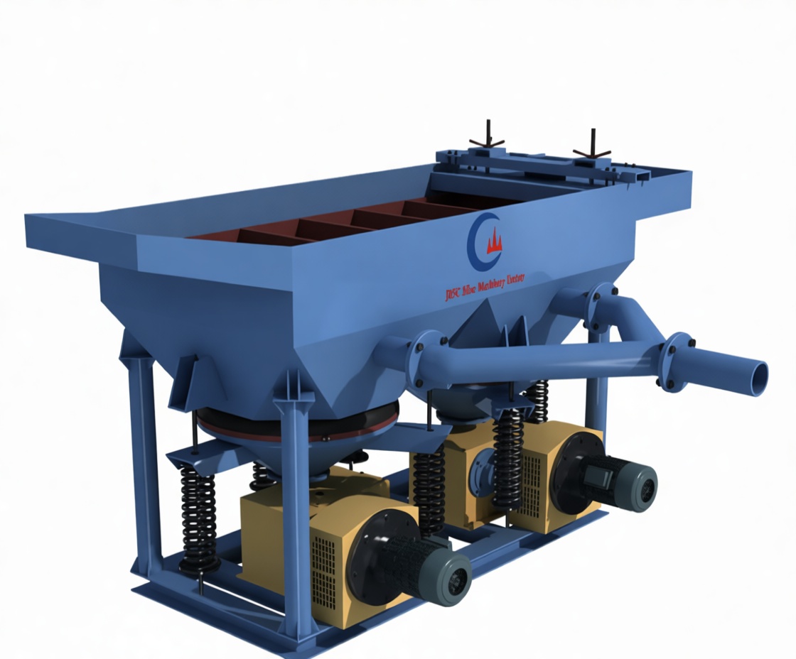 Industrial Vibrating Feeder Model free 3D printable STL