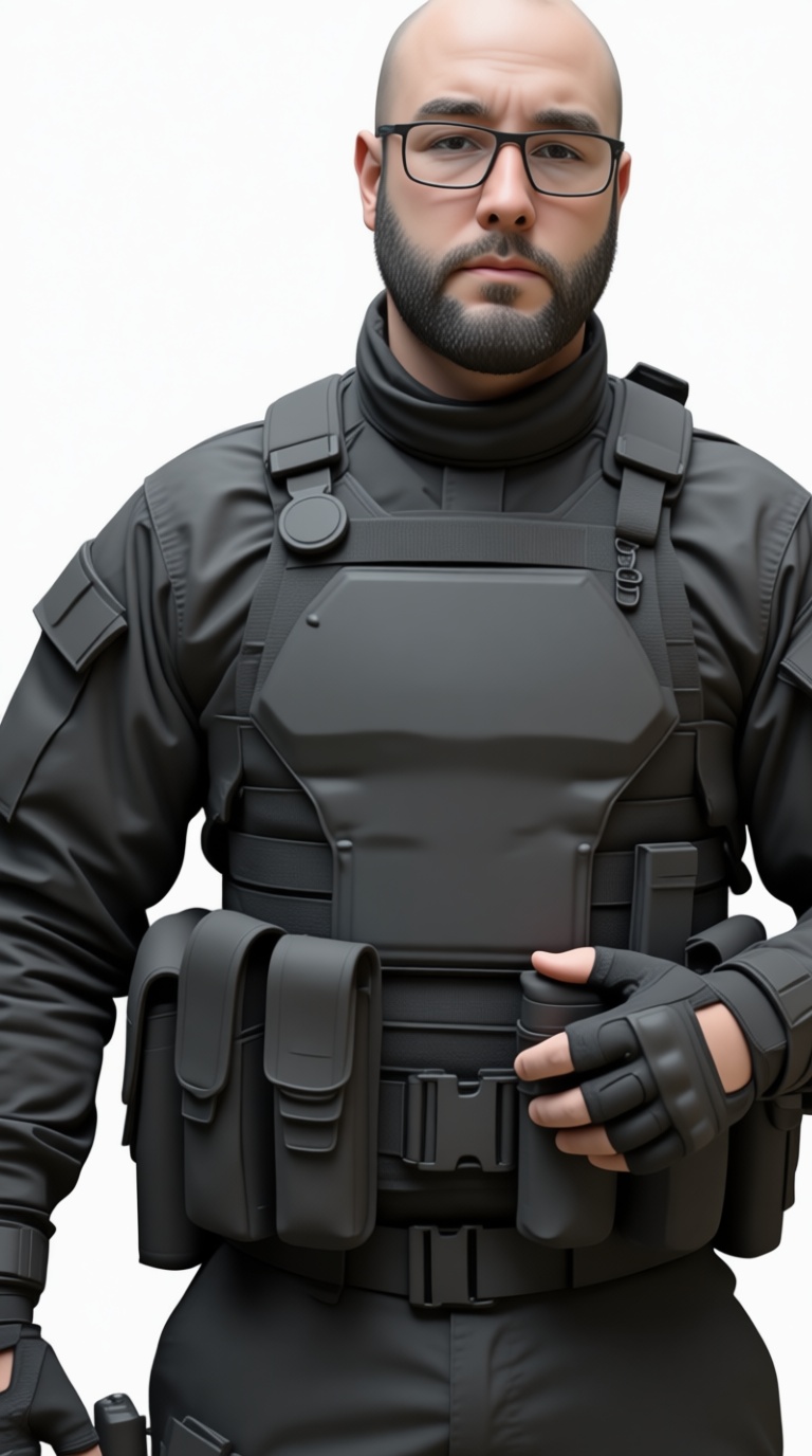 Tactical Soldier Bust free 3D printable STL