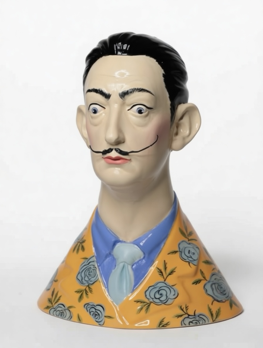 Salvador Dalí Bust free 3D printable STL