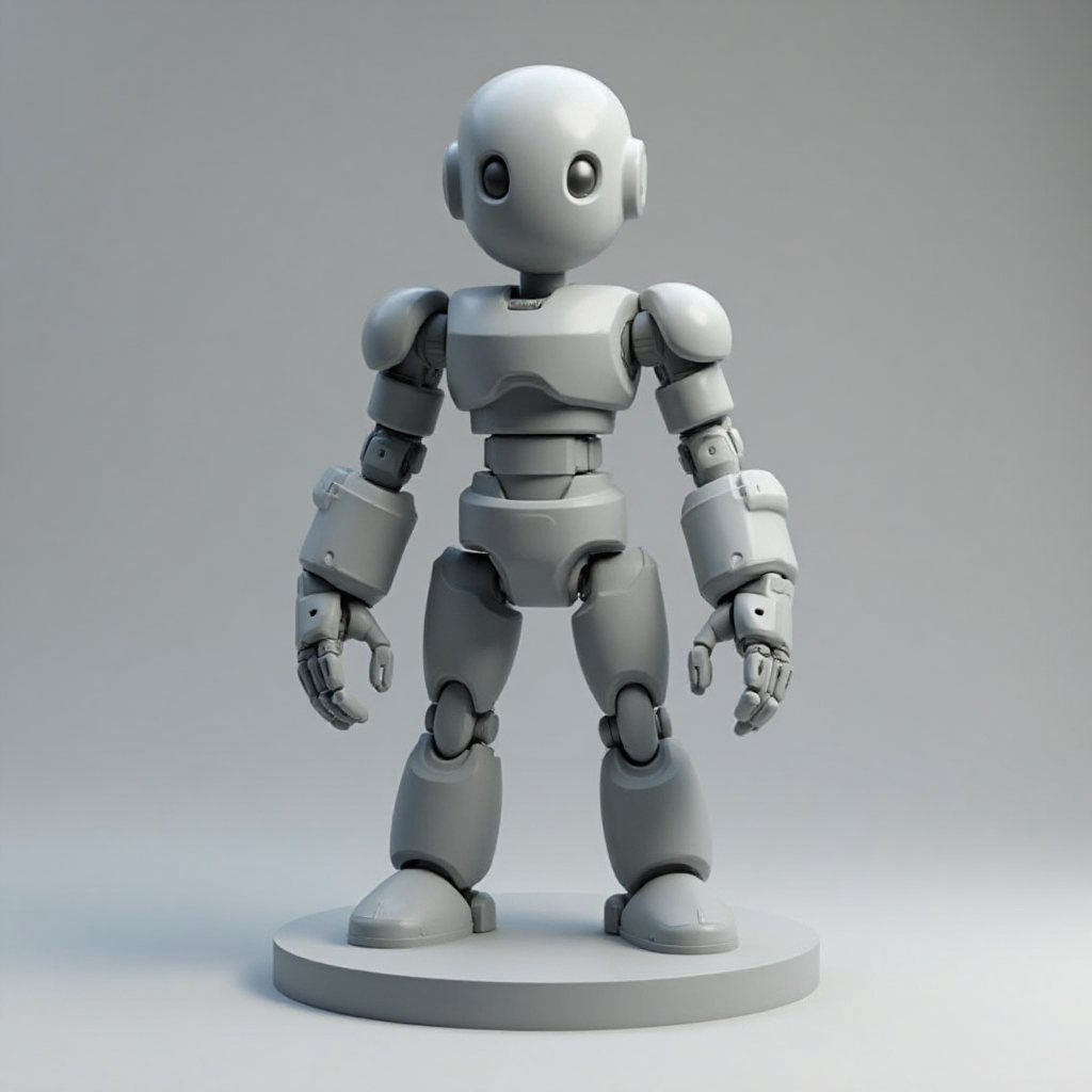 Articulated Robot Model free 3D printable STL