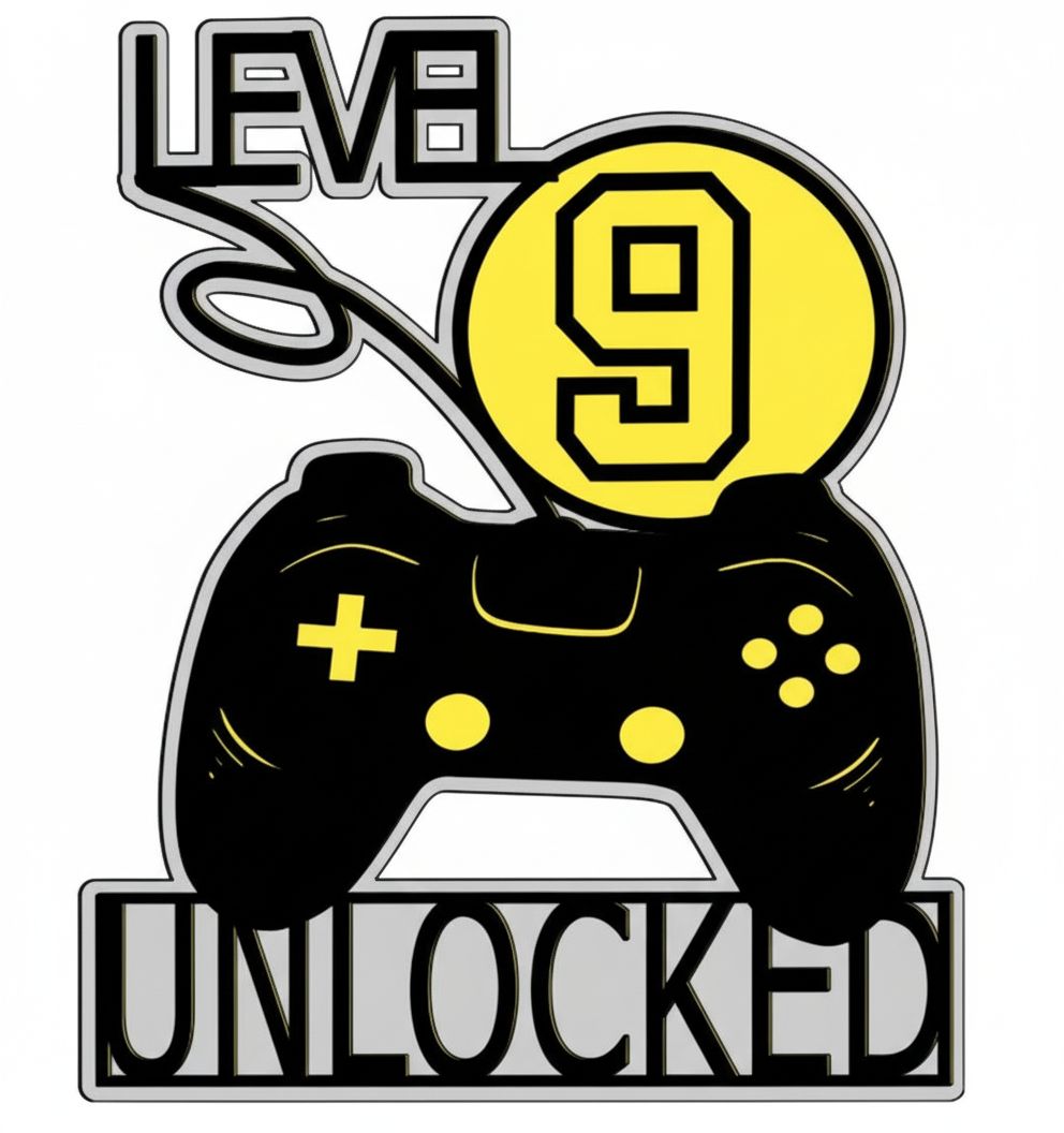 Level 9 Unlocked Design free 3D printable STL