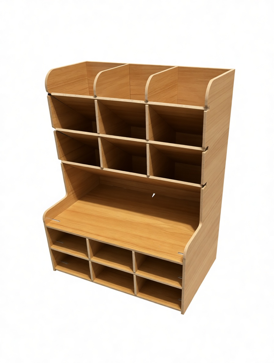 Wooden Storage Organizer free 3D printable STL