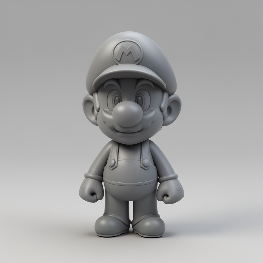 Super Mario Pen Holder free 3D printable STL