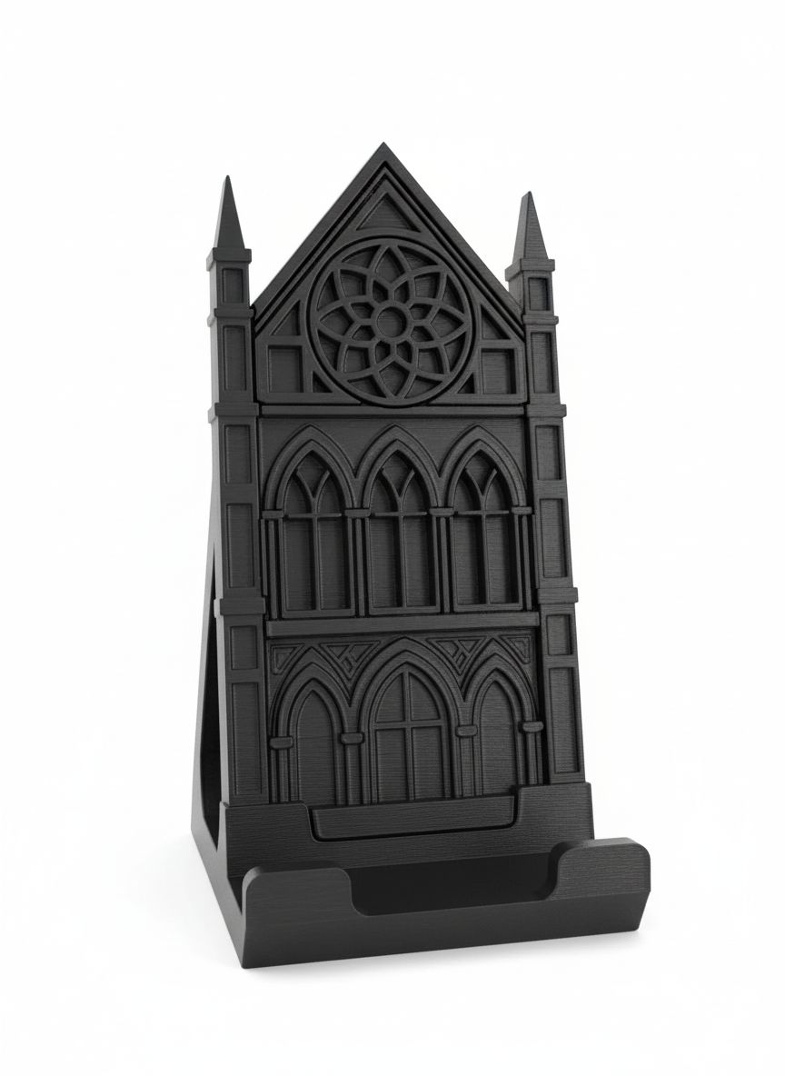 Notre Dame Phone Stand free 3D printable STL