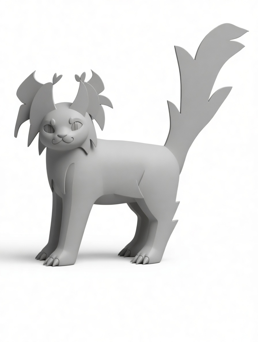 Leafeon Figurine free 3D printable STL