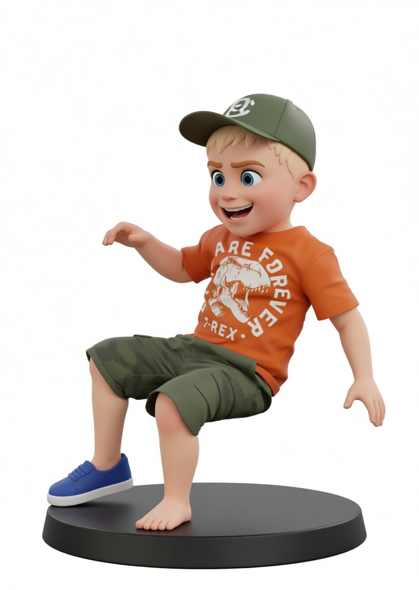 Child Boy Figurine free 3D printable STL