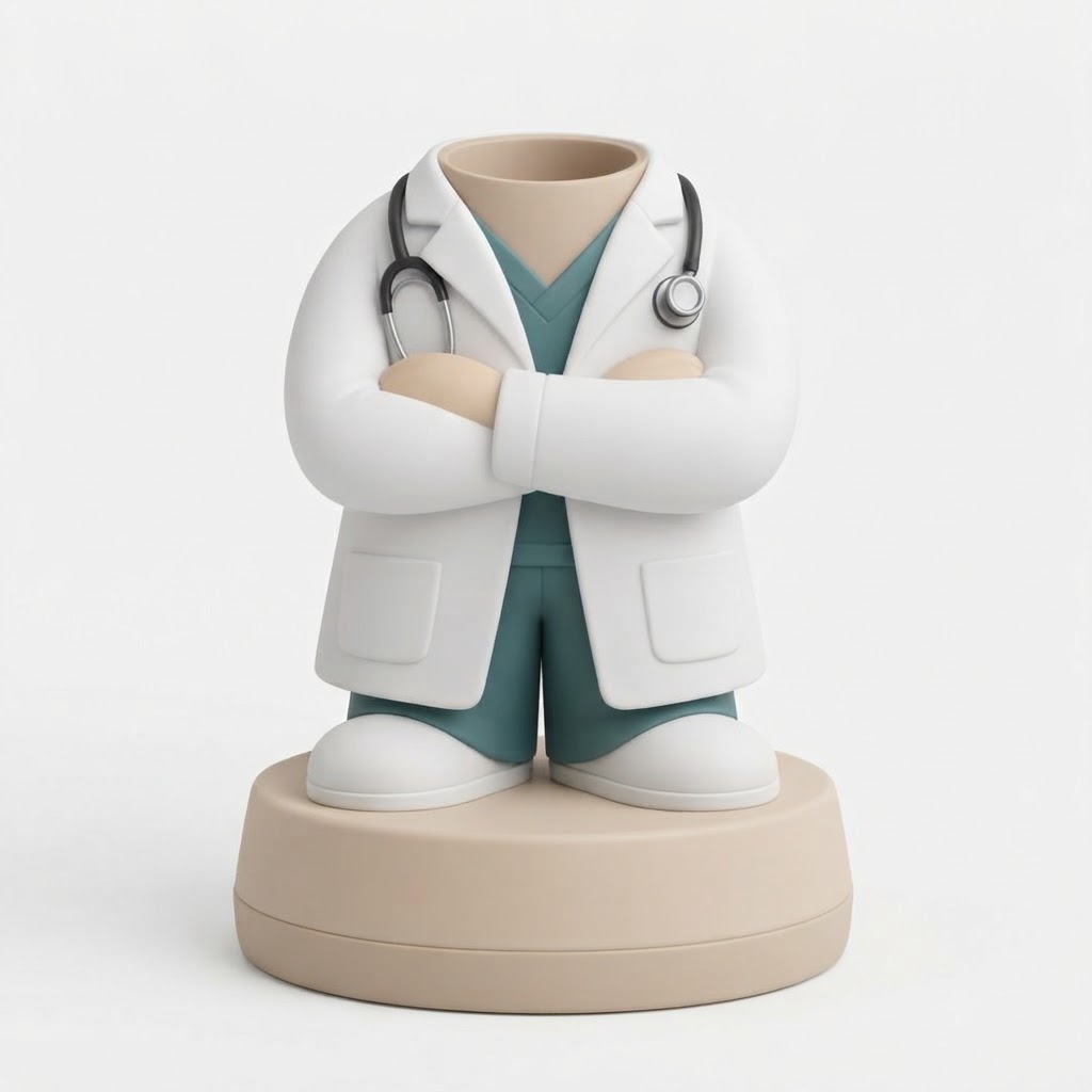 Doctor Figurine free 3D printable STL