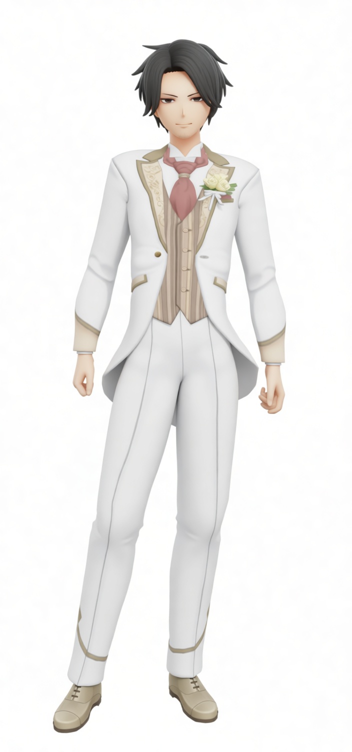 Ikemen Suit Figure free 3D printable STL