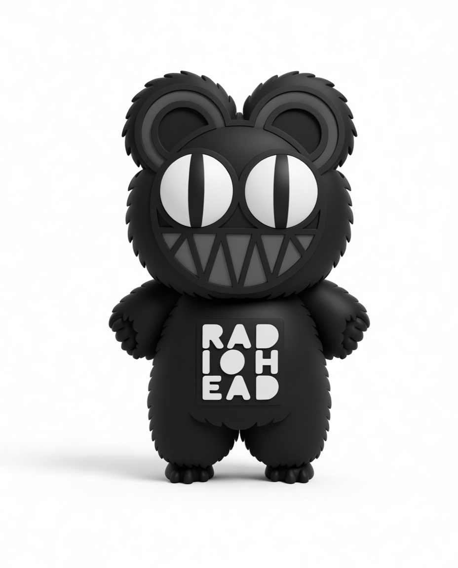 Radiohead Bear Figurine free 3D printable STL
