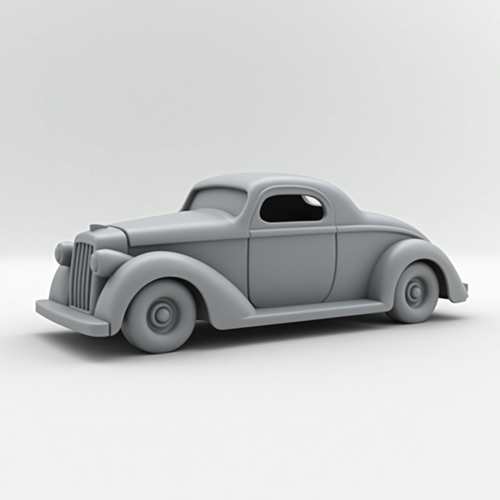 Classic Matchbox Car Model free 3D printable STL