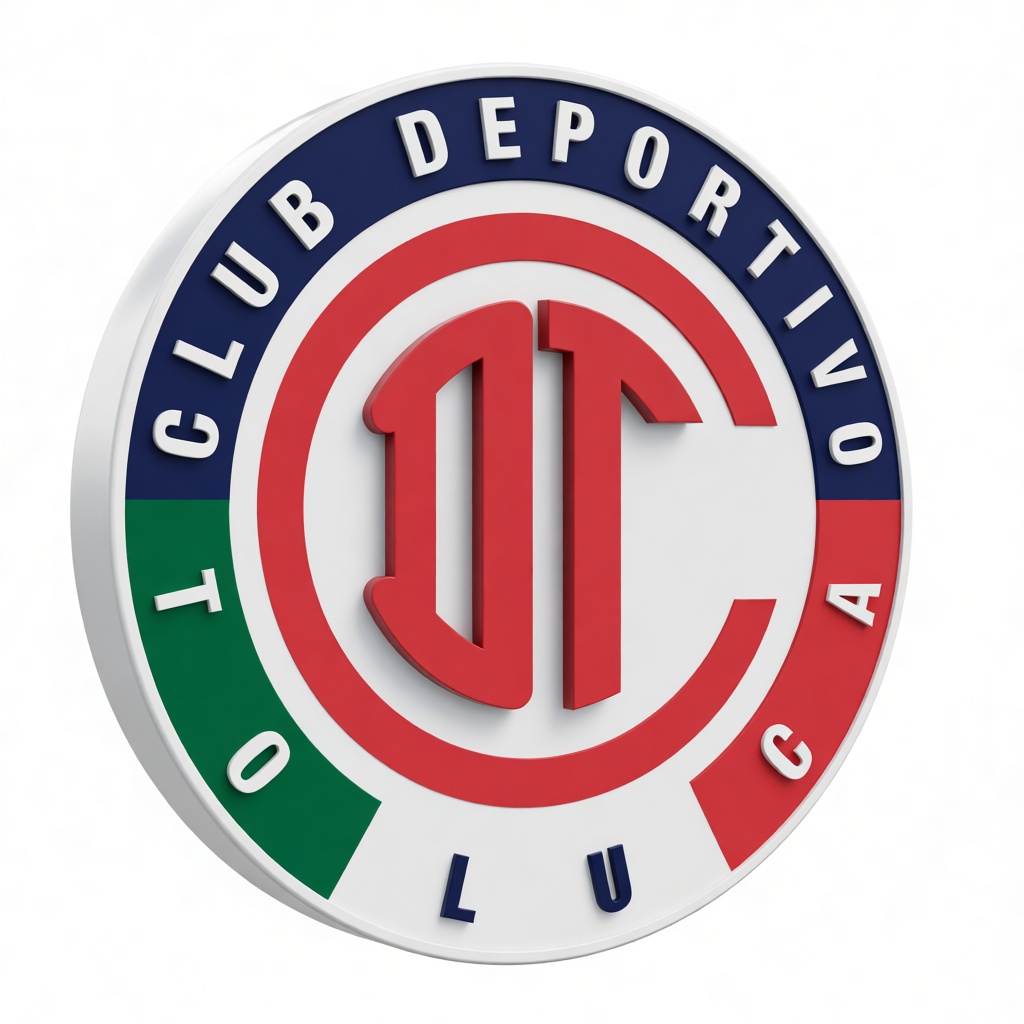 Toluca FC Logo Emblem free 3D printable STL