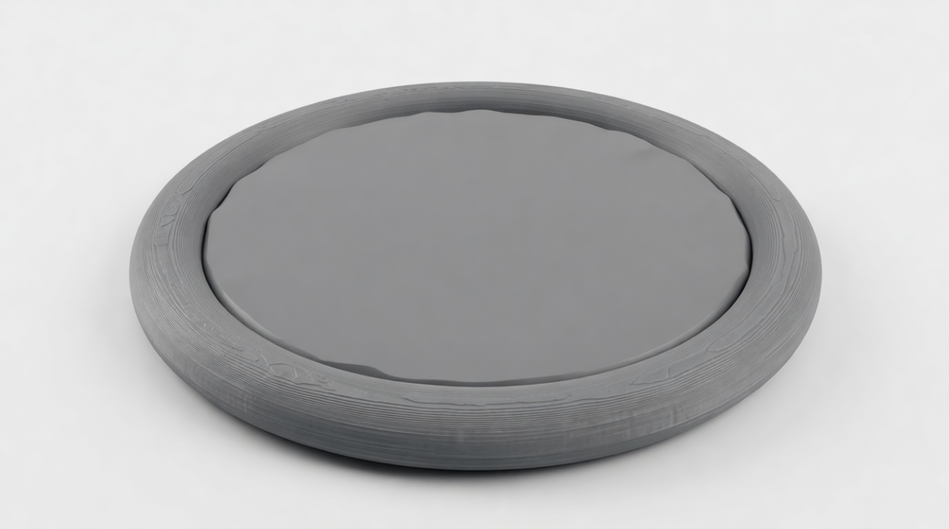 Round Wooden Mirror free 3D printable STL