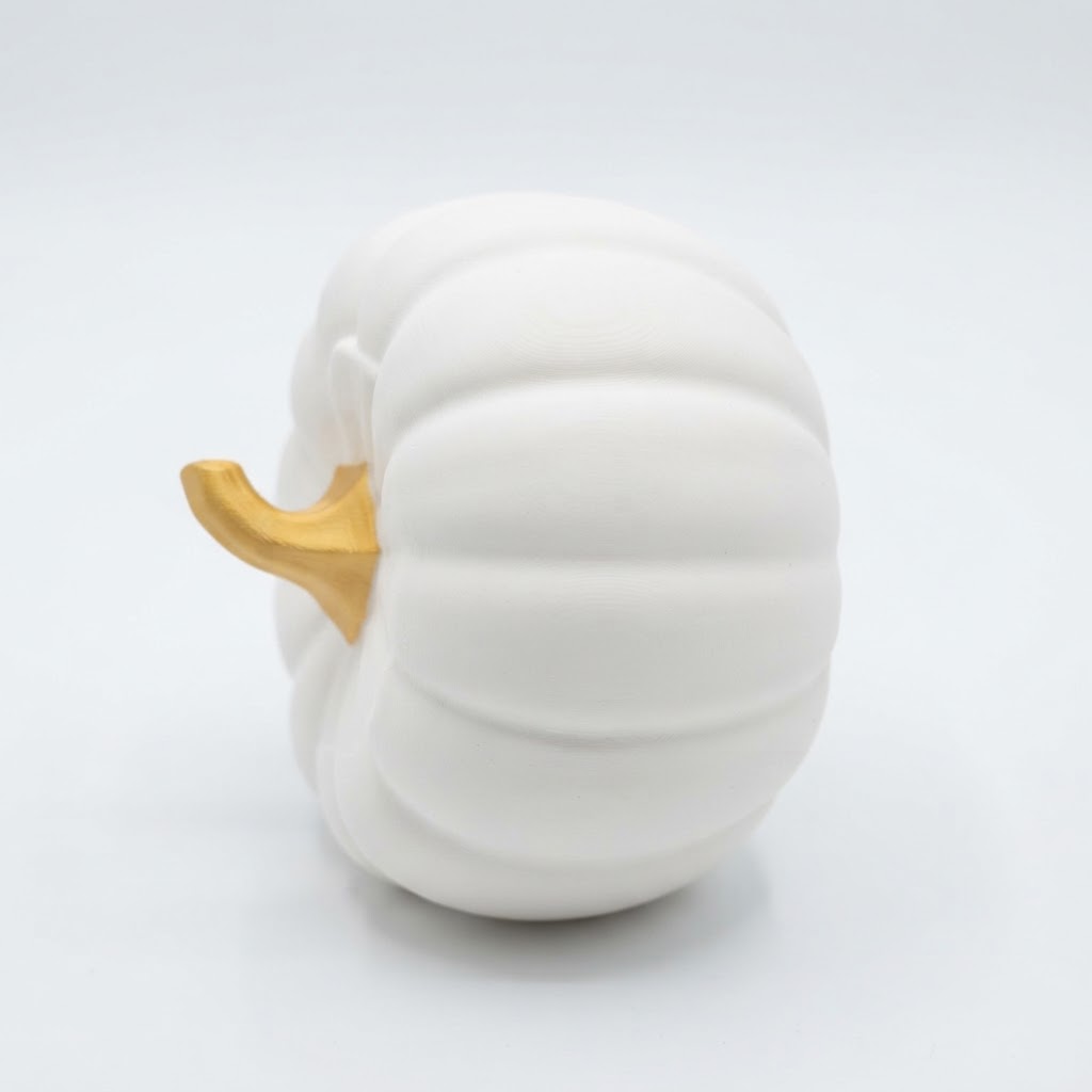 White Pumpkin Figurine free 3D printable STL