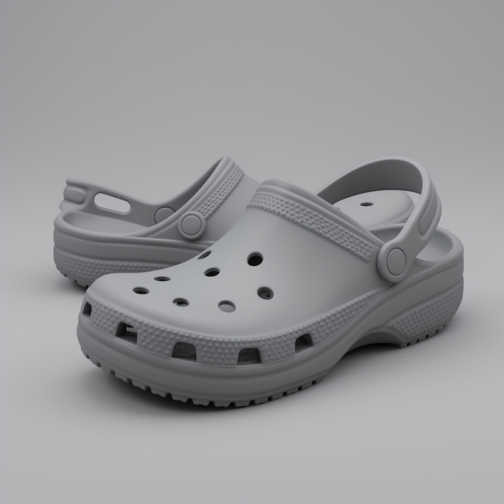 Crocs Classic Clog Model free 3D printable STL