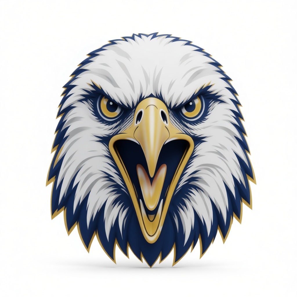 Bald Eagle Head Bust free 3D printable STL