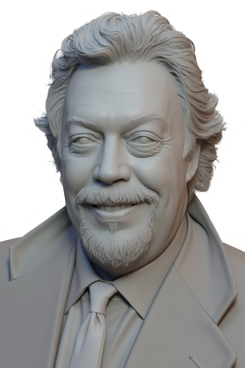 Christopher Walken Bust free 3D printable STL