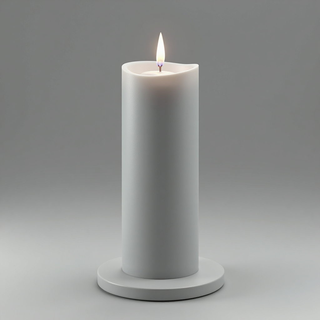 Decorative Candle Figurine free 3D printable STL