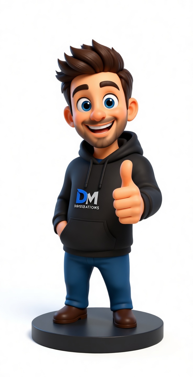 Smiling Man Figurine free 3D printable STL
