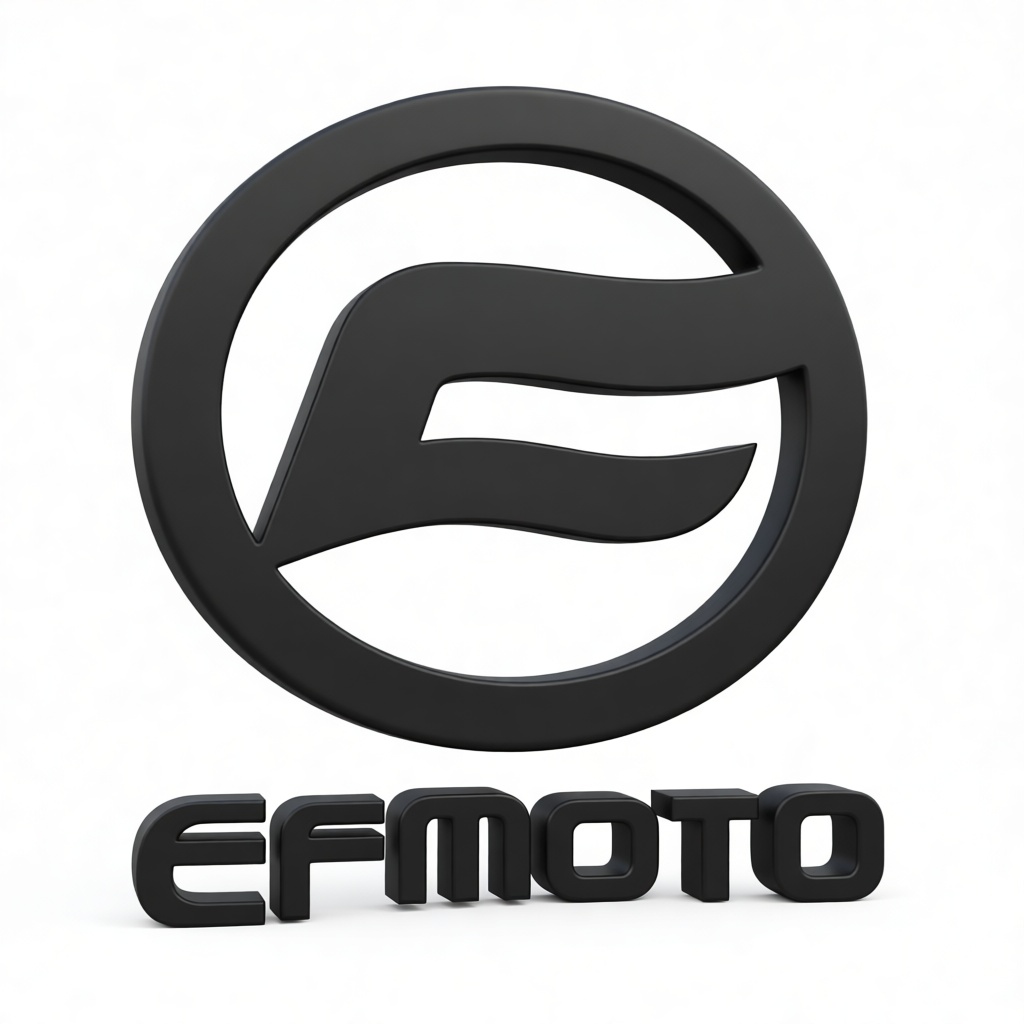 Efmoto Logo Emblem free 3D printable STL