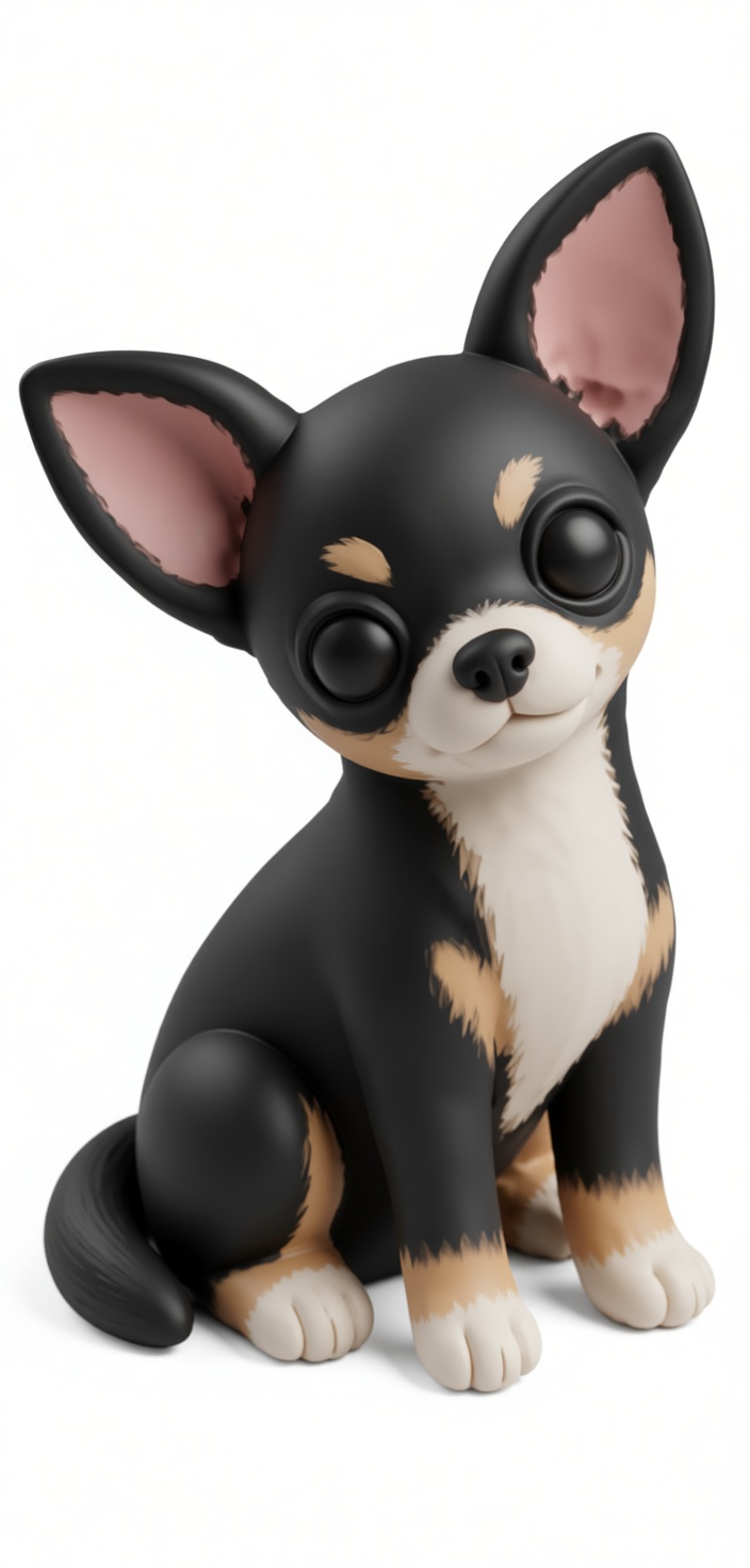 Chihuahua Dog Figurine free 3D printable STL