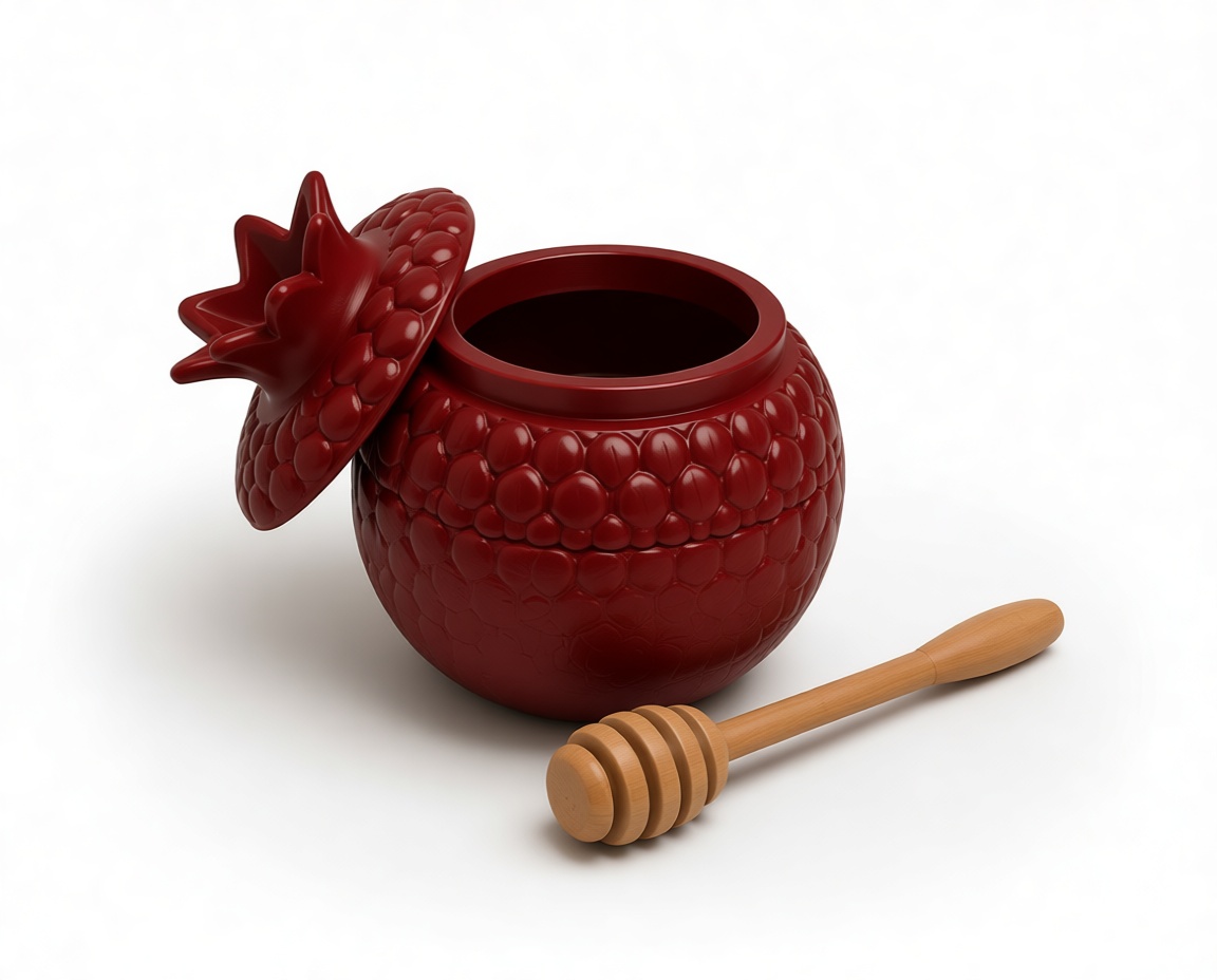 Pomegranate Honey Pot free 3D printable STL
