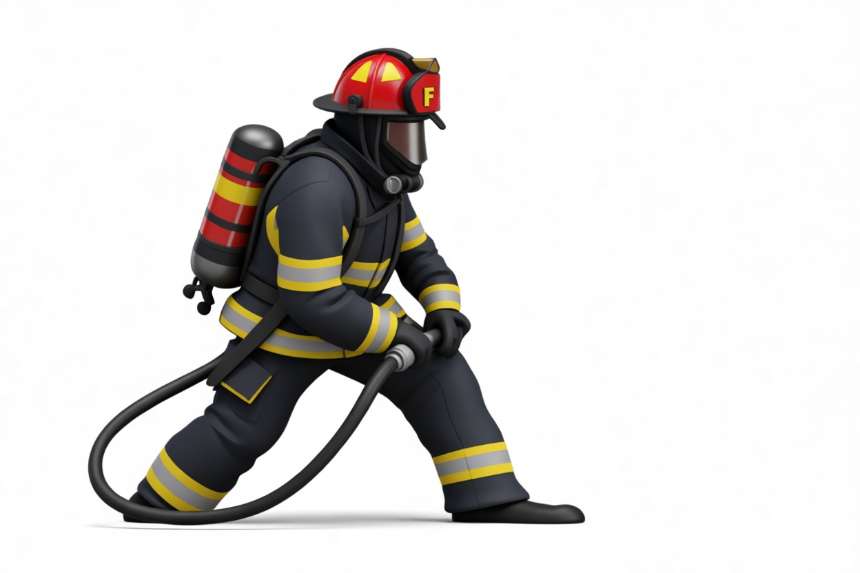 Firefighter Figure free 3D printable STL