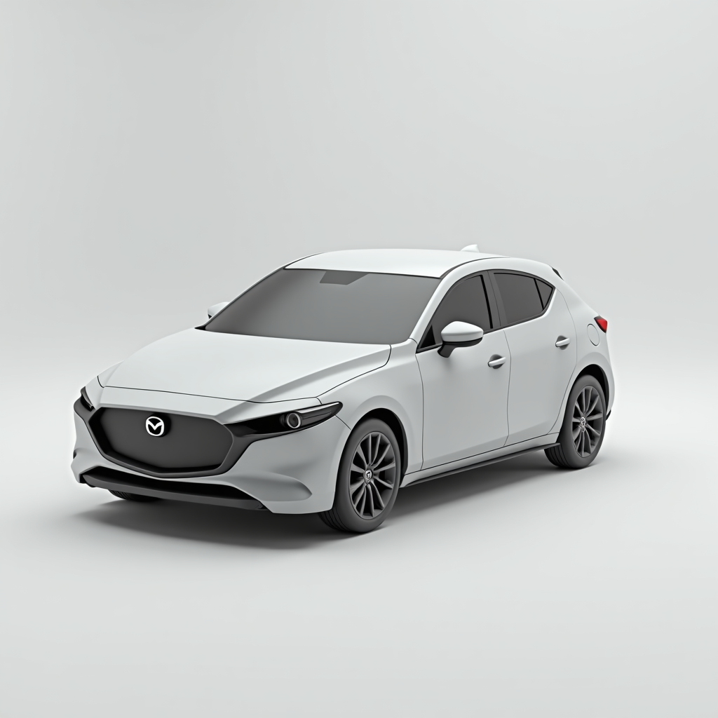 Mazda 3 2020 Hatchback free 3D printable STL