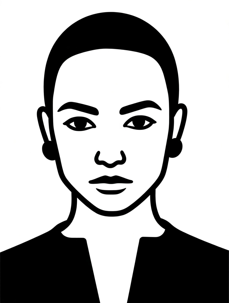 Minimalist Portrait Bust free 3D printable STL