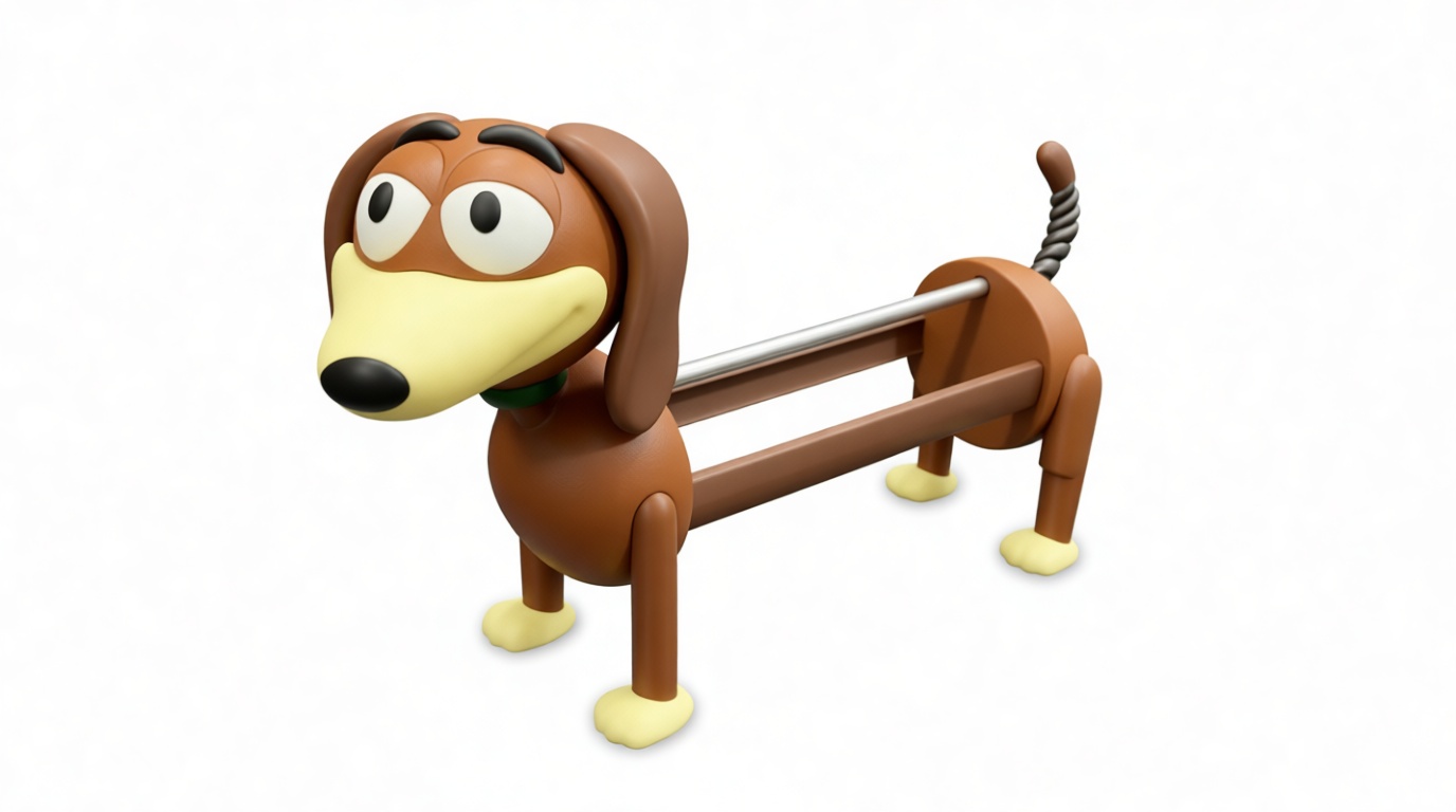 Slinky Dog Figurine free 3D printable STL