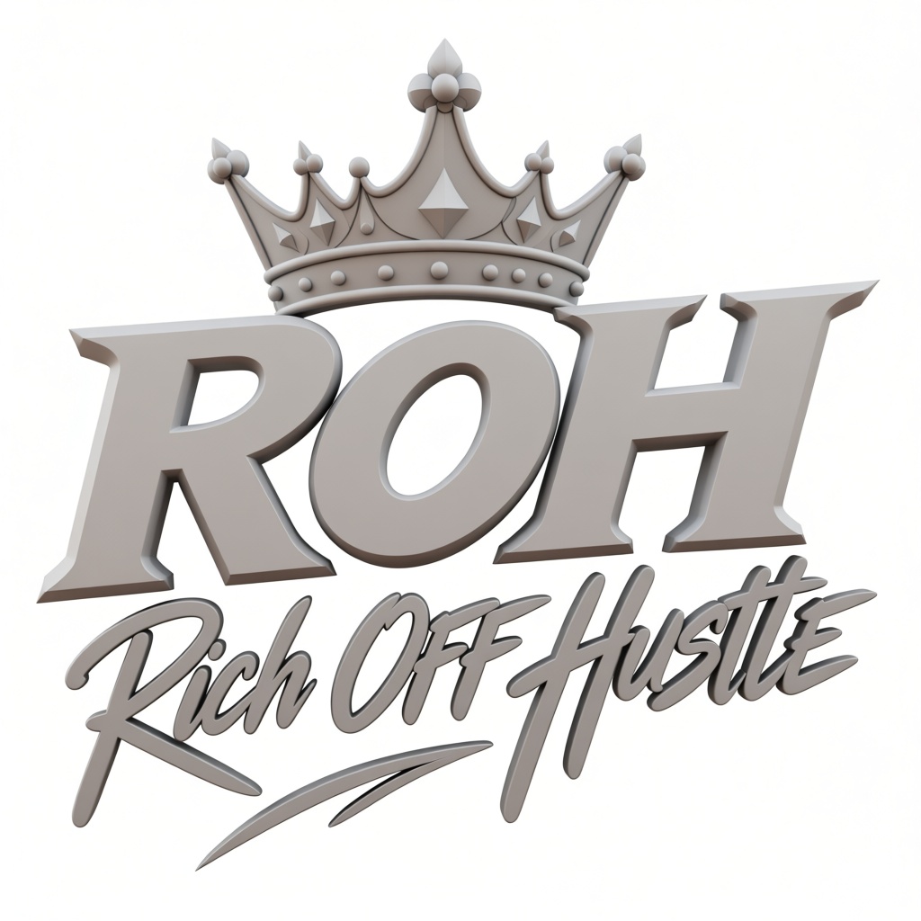 ROH Logo Sculpture free 3D printable STL