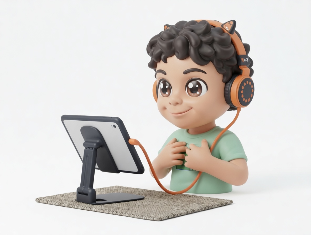 Boy with Headphones Figurine free 3D printable STL