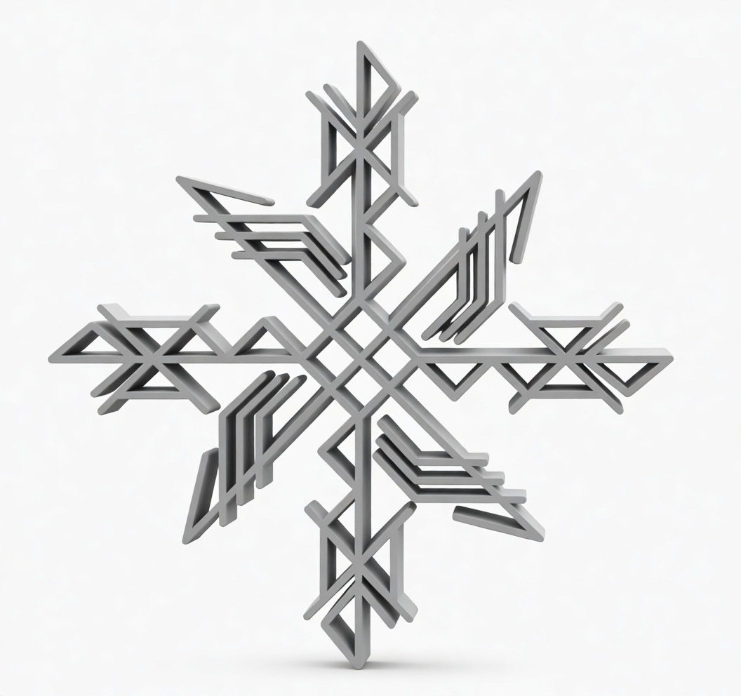 Vegvisir Norse Compass free 3D printable STL