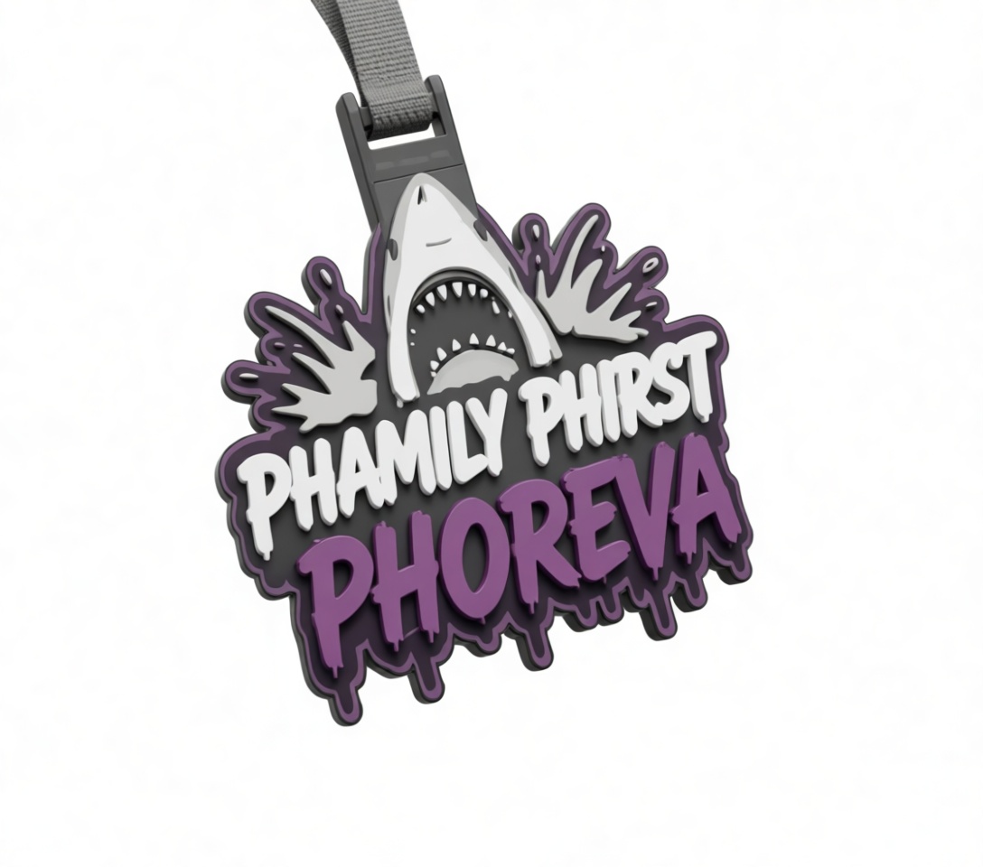Phamily Phirst Keychain free 3D printable STL