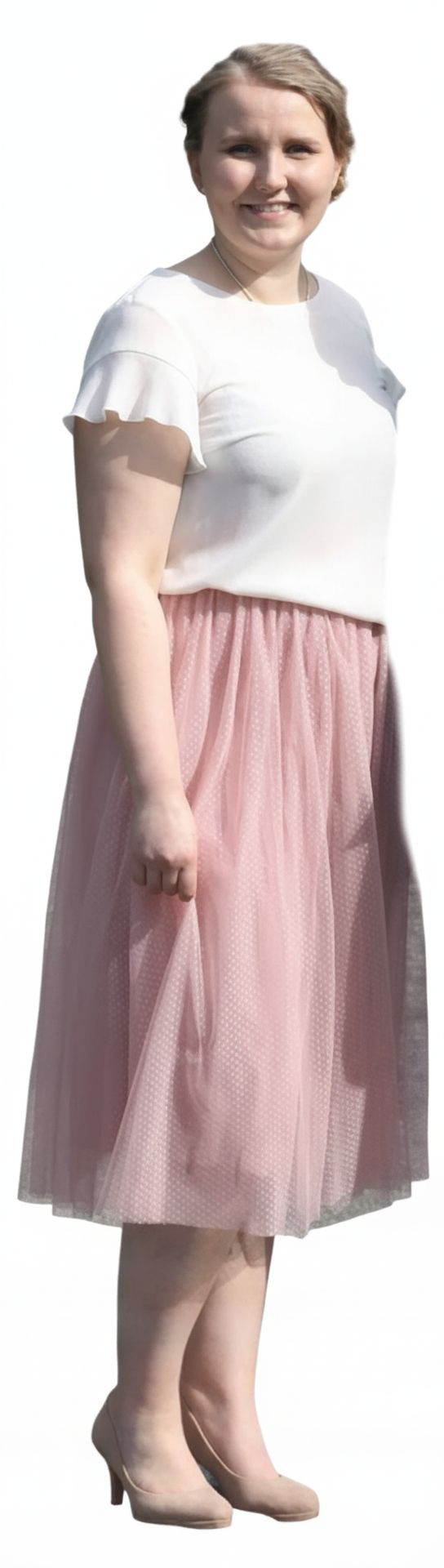 Woman Standing Figure free 3D printable STL