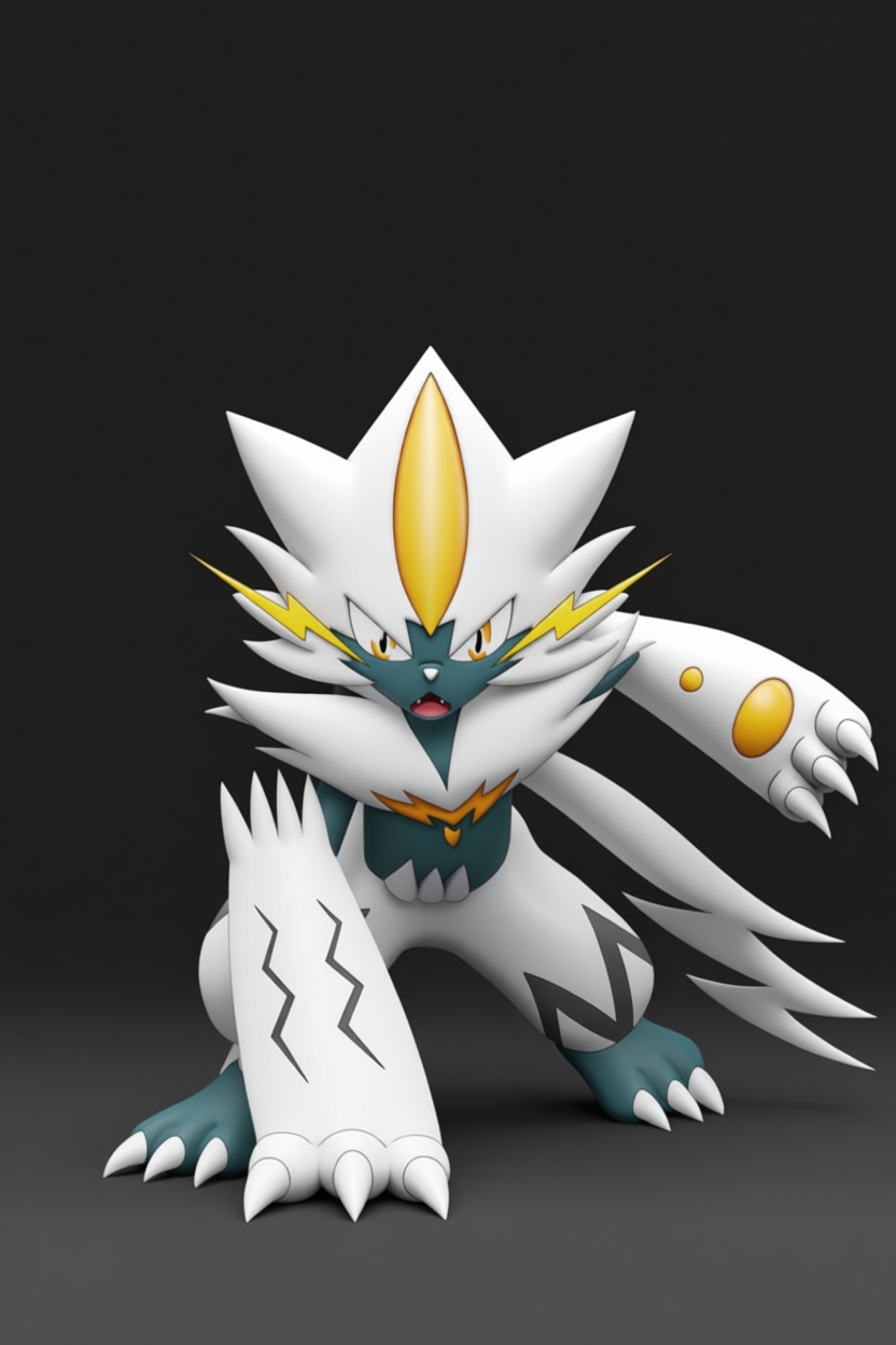 Zeraora Figurine free 3D printable STL