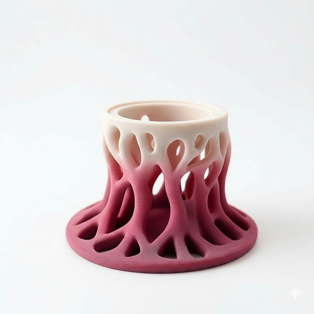 Organic Vase Sculpture free 3D printable STL