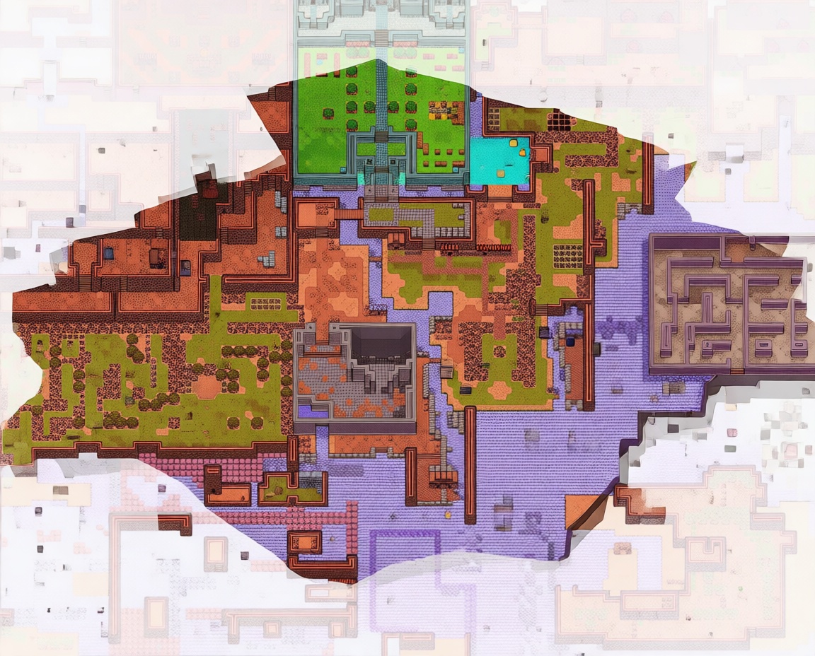 The Legend of Zelda: Link's Awakening Map free 3D printable STL