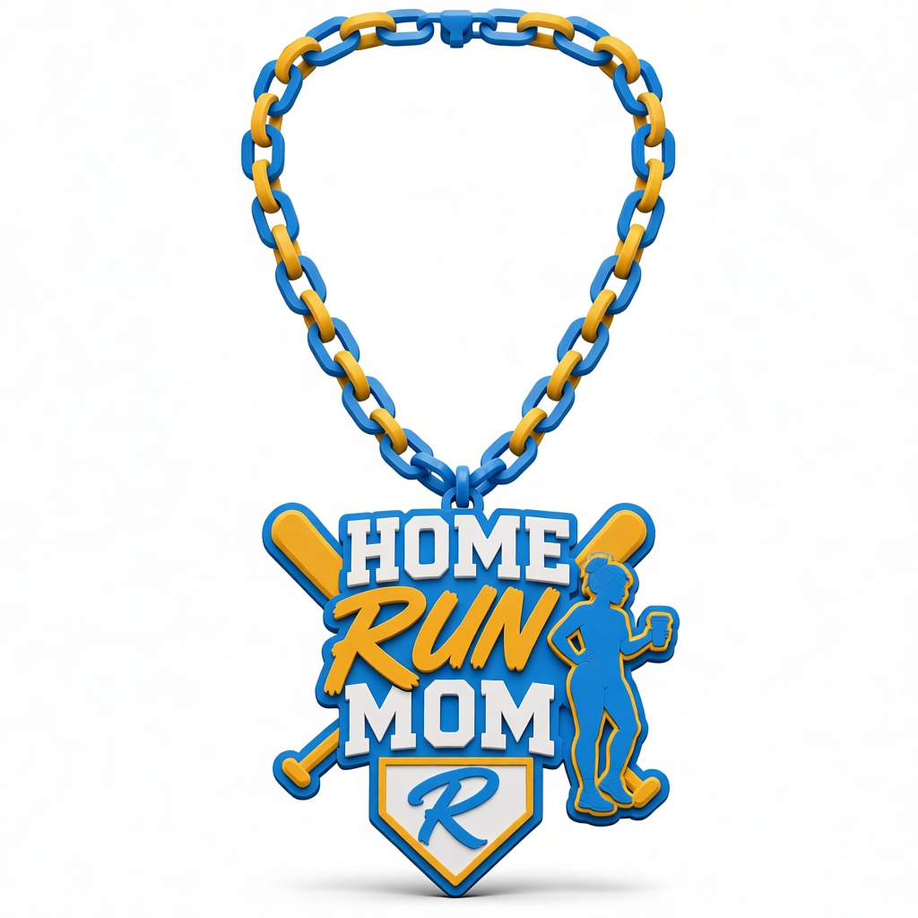 Home Run Mom Necklace free 3D printable STL