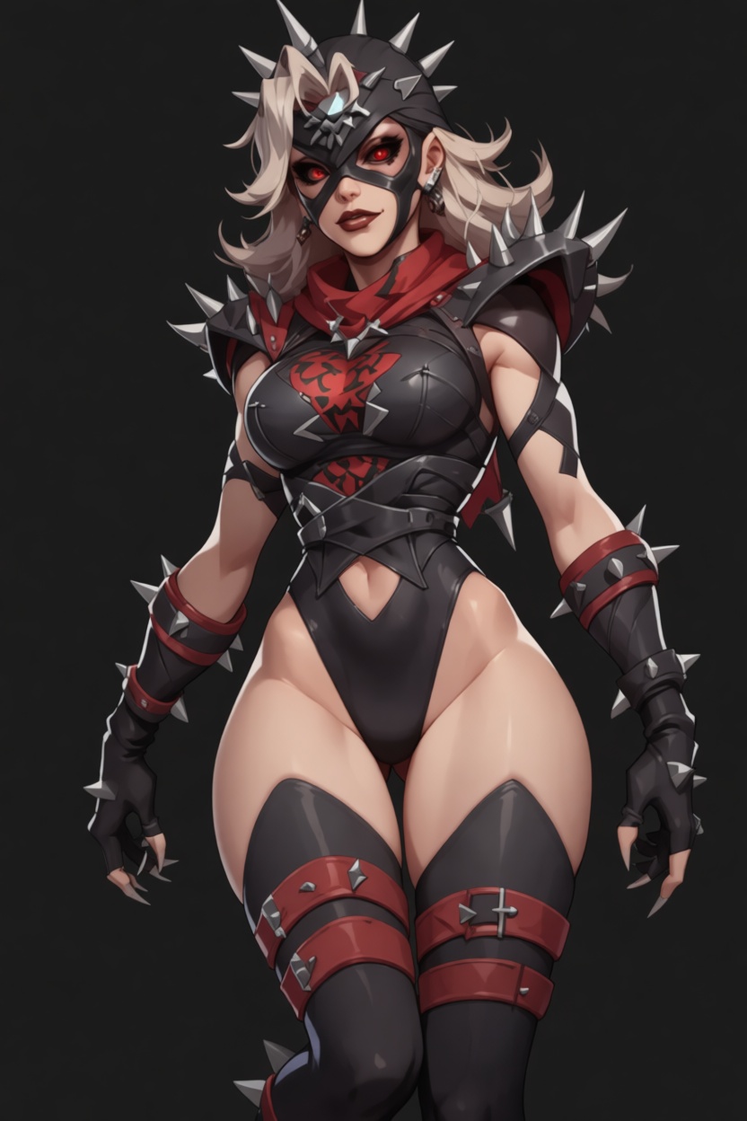 Punk Warrior Female Figurine free 3D printable STL