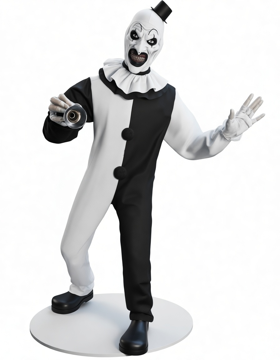 Twisty Clown Figurine free 3D printable STL