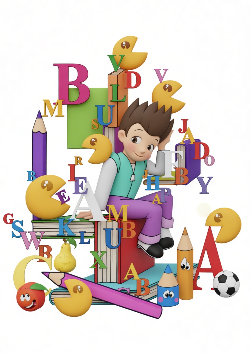 Boy Educational Figurine free 3D printable STL