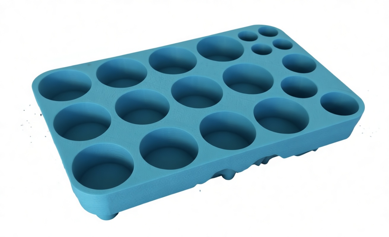 Paint Wells Palette free 3D printable STL
