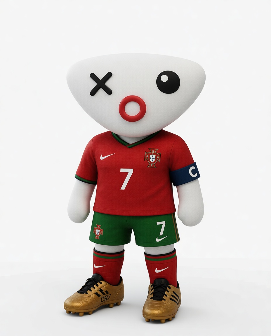 Cristiano Ronaldo Figurine free 3D printable STL
