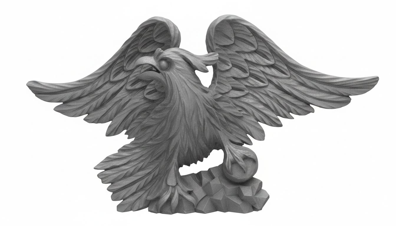 Eagle Sculpture free 3D printable STL