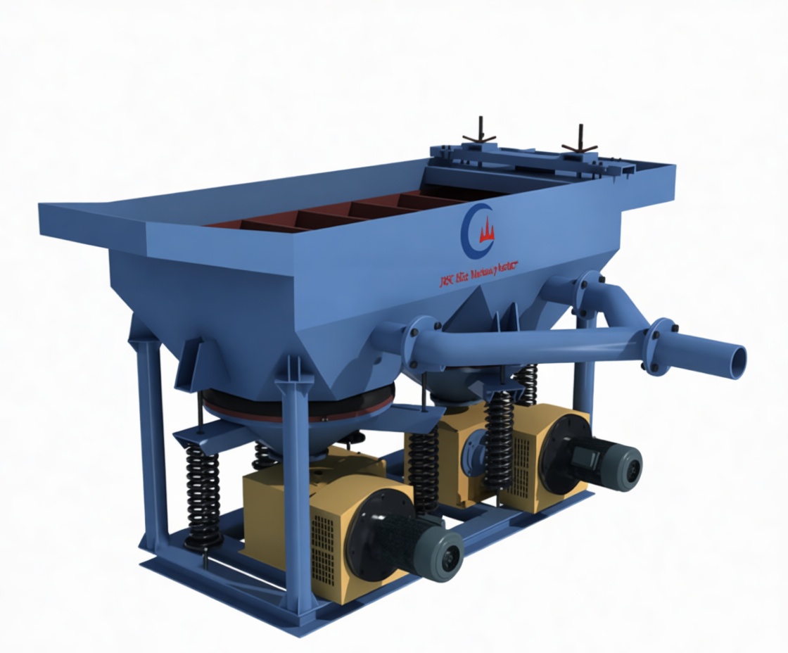 Industrial Vibrating Feeder Model free 3D printable STL